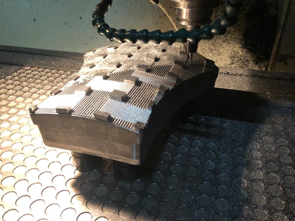Usinage CNC d’une empreinte