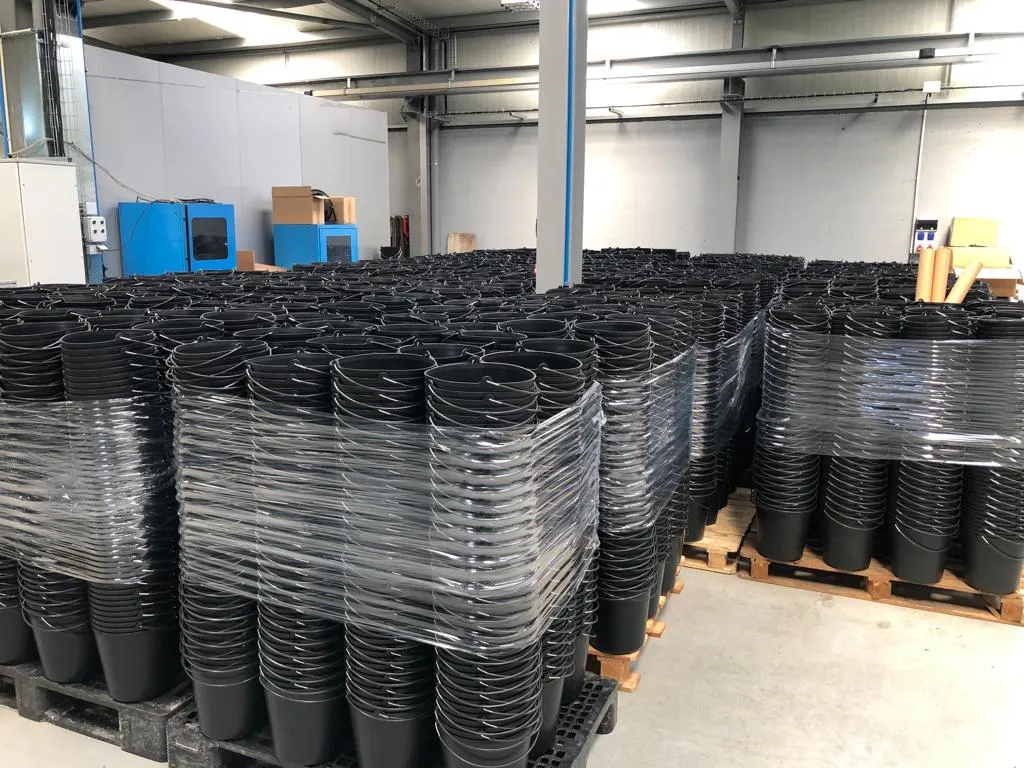 Palletised production batch
